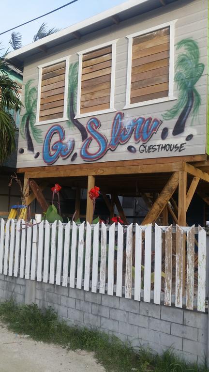 Go Slow Guesthouse Caye Caulker Bagian luar foto